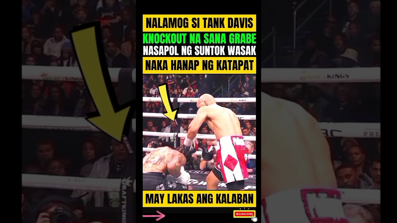 TANK DAVIS-VICTOR GARCIA! BUGBOG DITO DAVIS! NAKA HANAP NG KATAPAT!