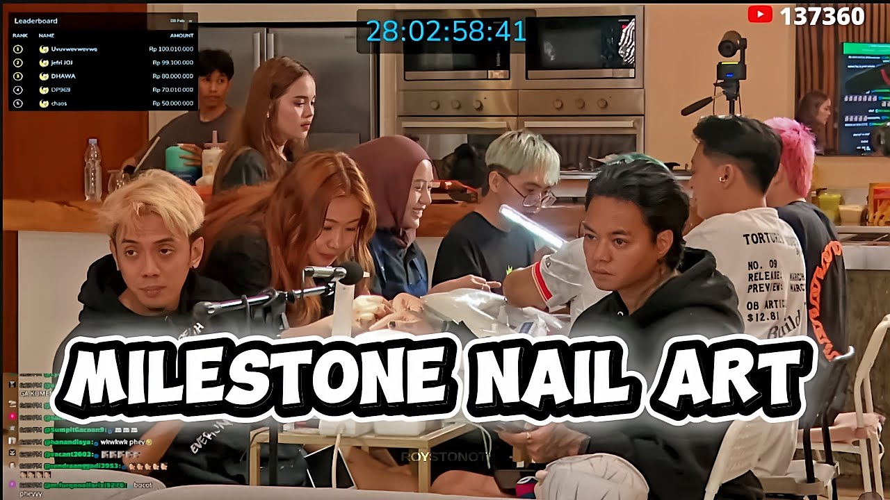 REZA ARAP DAN TEPE DI NAIL ART #Marapthonthelasttale  #MaraphtontheLast #AAACLAN #marapthonseason3