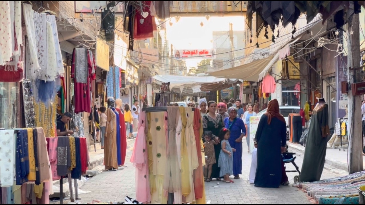 كوباني والعيد واخيراً بعد ١٣سنة رجعت لكوباني شارع تلل 🎁🛍️