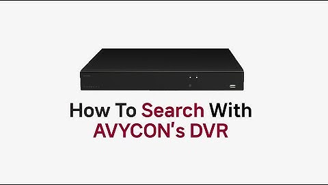 How To Search With AVYCON