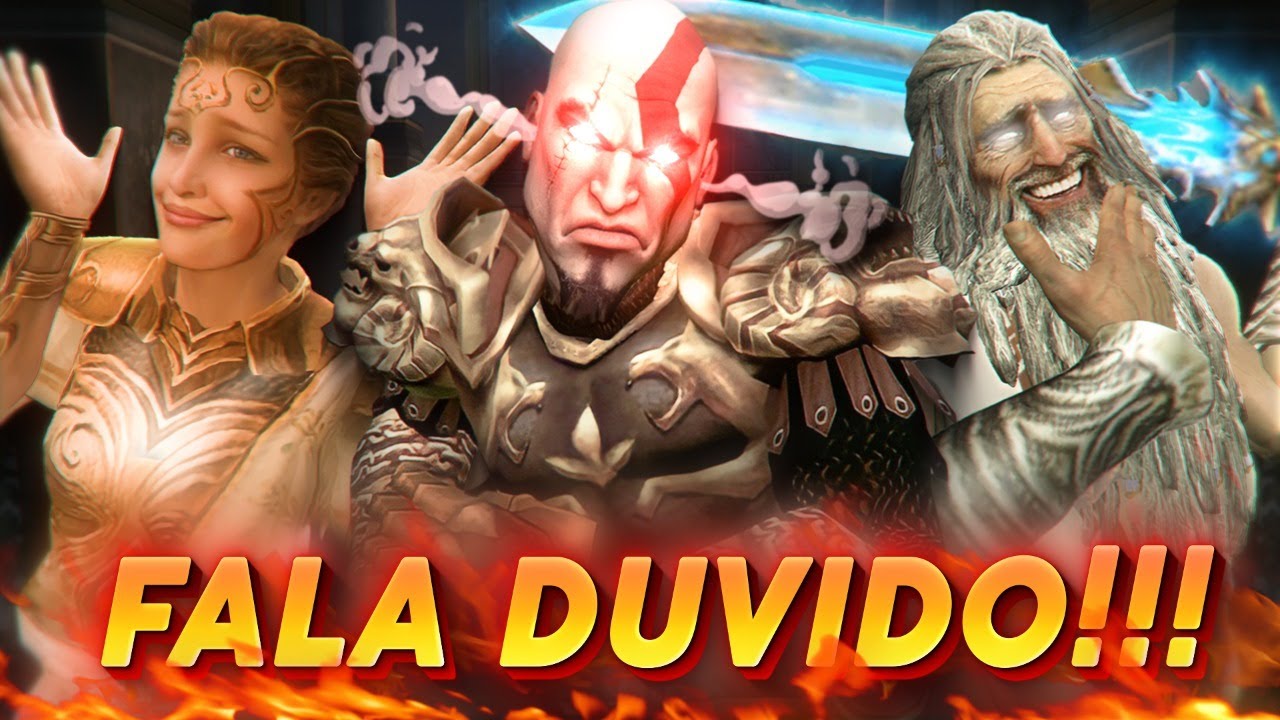 KRATOS TEM O MELHOR MOTIVO PRA BRIGAR - PARÓDIA '' O BOM DE GUERRA 2''