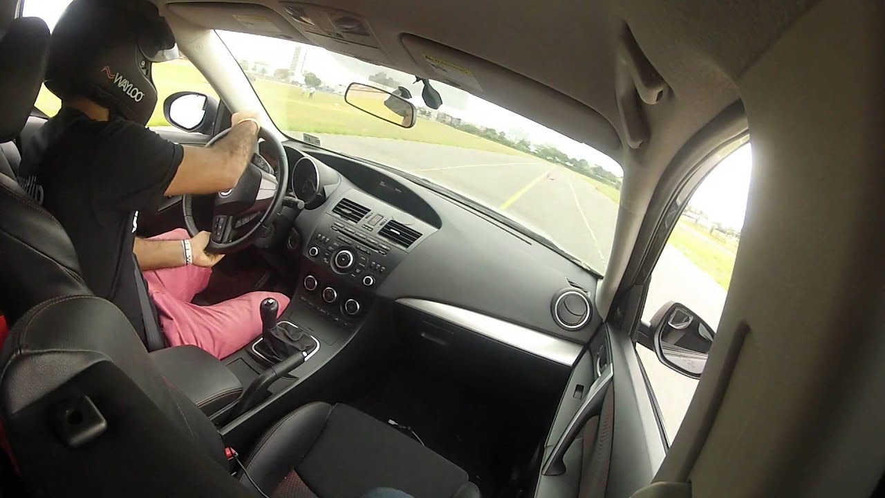 Mazdaspeed 3 Ebrake drift YouTube