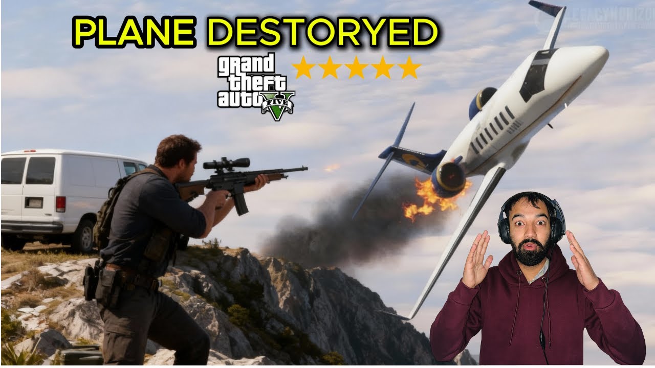 TREVOR SHOOT THE PLANE | GTA 5 GAMEPLAY #3 - YouTube