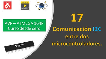 17 AVR ATMEGA 164P ❤️ Curso desde cero: Comunicación I2C entre microcontroladores 😎