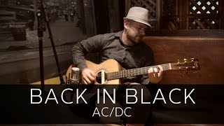 Video thumbnail of "BACK IN BLACK (AC/DC) - Acoustic Guitar Solo Cover"