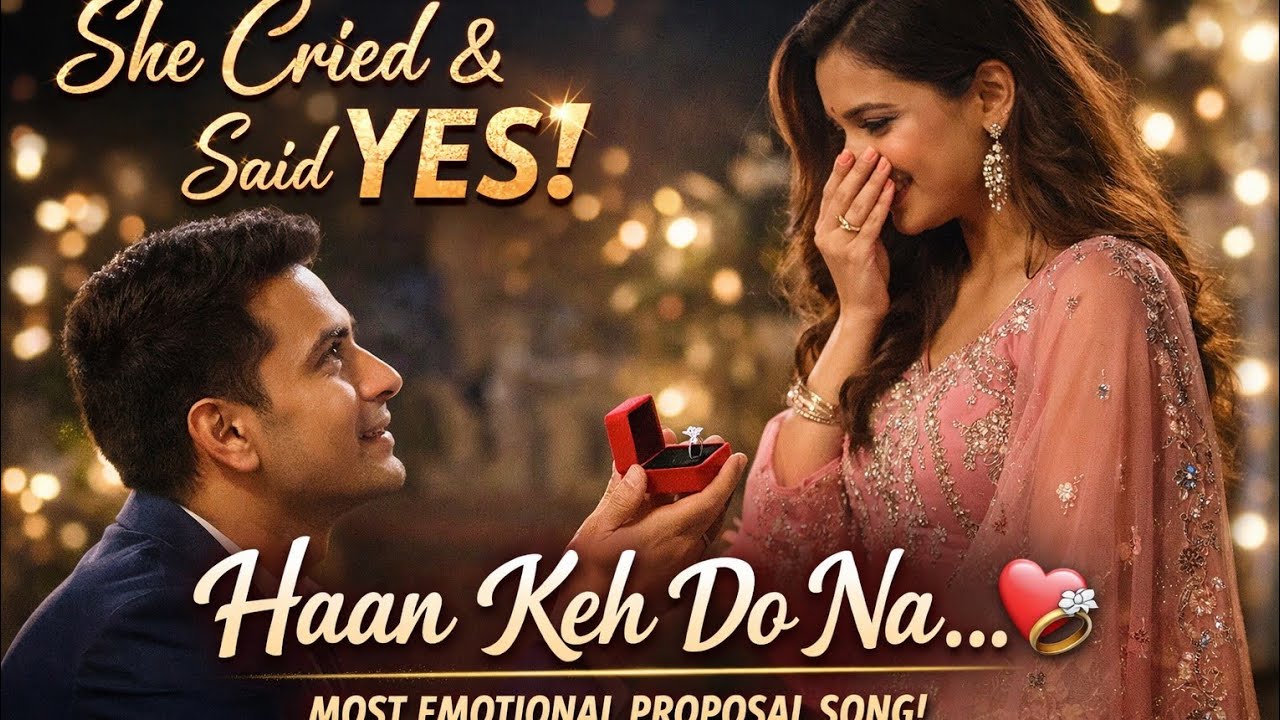 Haan Keh Do Na 💍 | She Cried & Said YES! 😭❤️ | Most Emotional Proposal Song 2026
