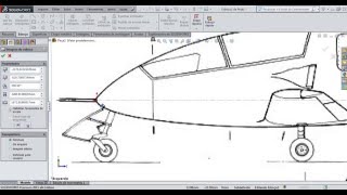 Projetando Aeronaves - SolidWorks 2015 - Aula 01 Modelagem de Superfícies
