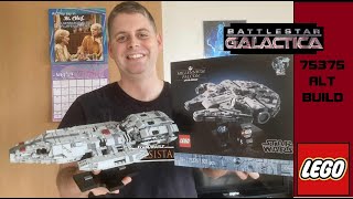 Lego 2004 Battlestar Pegasus Alternate Build Of 75375 Millennium Falcon
