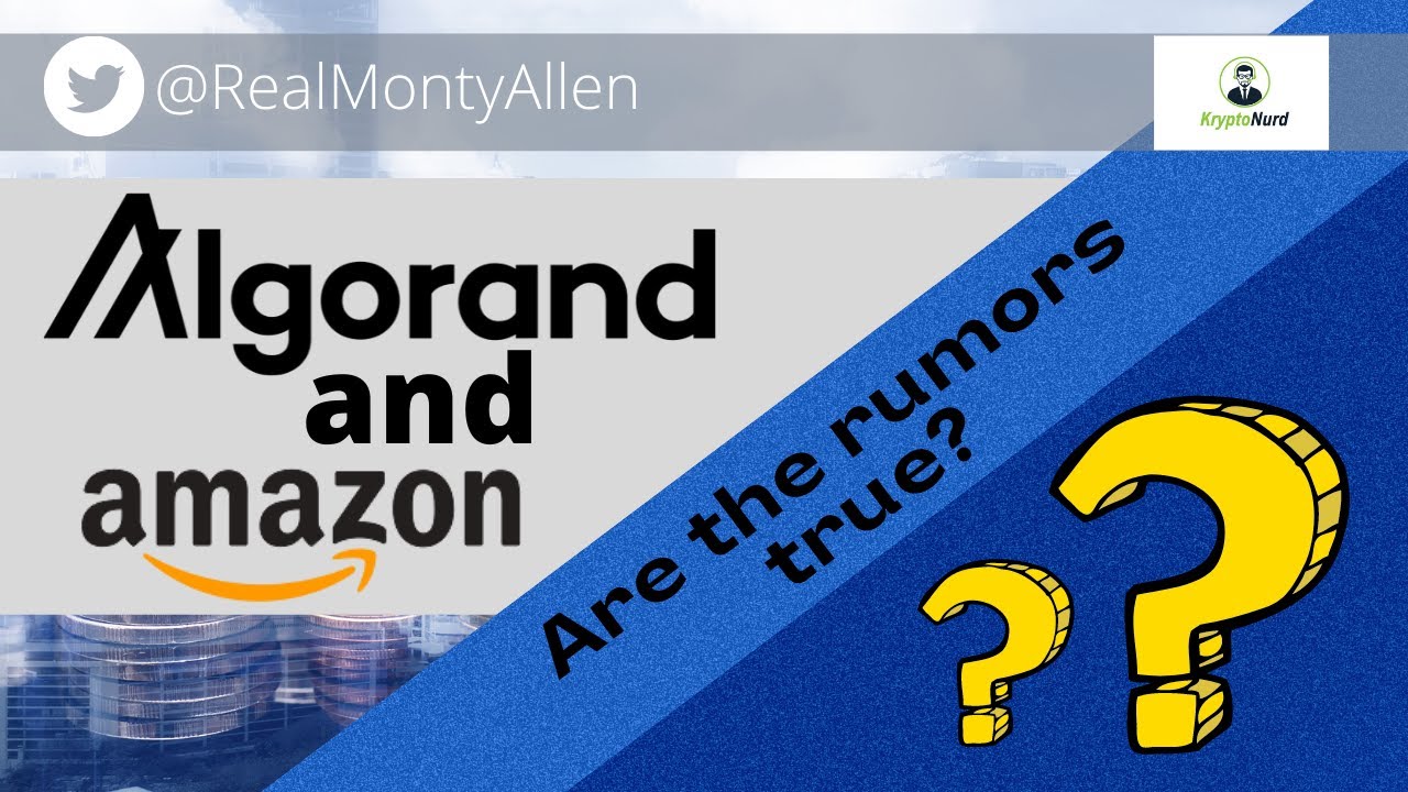 The AMAZON and ALGORAND rumor... is it true?