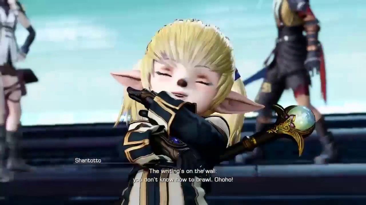Final Fantasy Dissidia NT Beta - Shantotto - YouTube