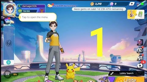 Pokemon Unite Mobile - Gameplay Walkthrough Part 1 - Pikachu (iOS, Android)