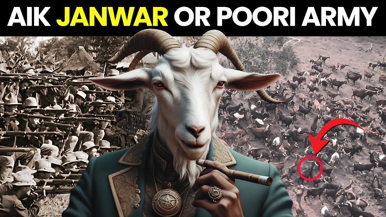 250000 Goats Vs The Army : The Great Goat War