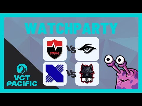 NS vs TS | DRX vs BOOM - VCT PACIFIC Group Stage Week 4