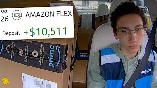 How Much I Earned from 100 Shifts as an Amazon Delivery Driver