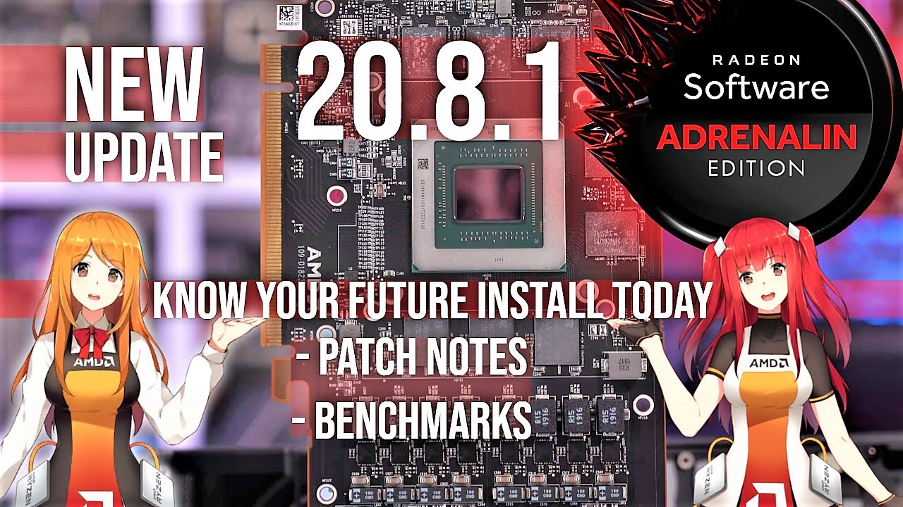 New AMD Radeon Software Adrenalin 20.8.1 Update 💻 Gpu 2020 - YouTube