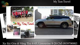 Xe Sài Gòn đi Vũng Tàu 4-7-16-29-45 chỗ, Limousine 9-28 chỗ - My Tam Travel