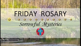 Friday Rosary • Sorrowful Mysteries of the Rosary 💜 May 10, 2024 VIRTUAL ROSARY - MEDITATION