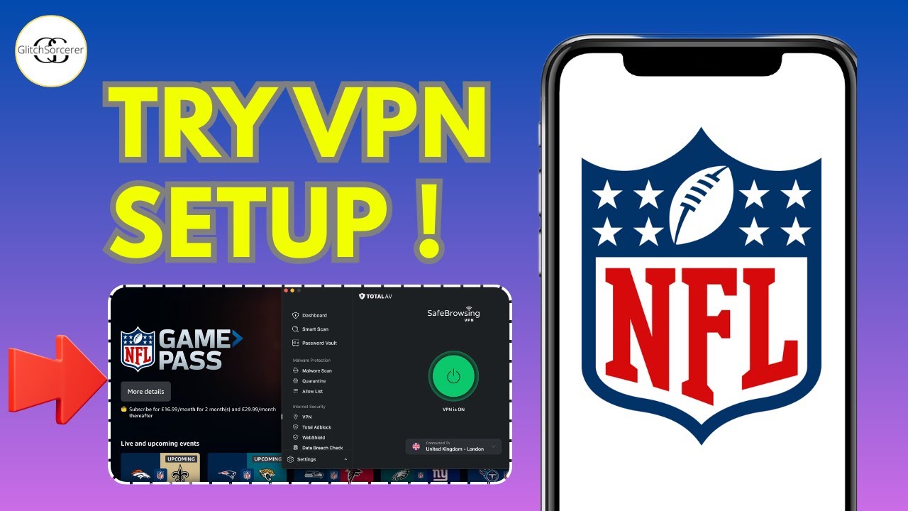 How to Use VPN with NFL Sunday Ticket in 2025 – Stream From Anywhere