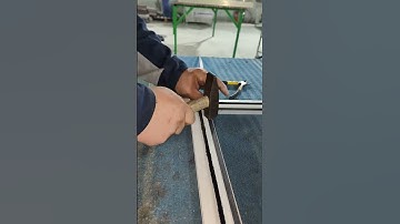 How to fix the sliding window screen? Adding rubber strips to the mesh makes it more durable!