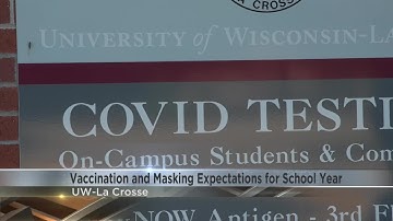 Vaccination and masking expectations at UWL as the school year approaches