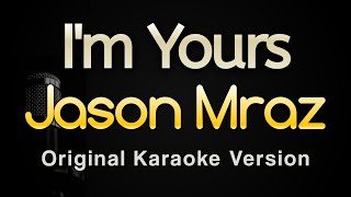 I'm Yours - Jason Mraz (Karaoke Songs With Lyrics - Original Key) Resimi