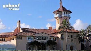 Trump says FBI searched his Mar-a-Lago home in Florida