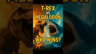 T-REX vs MEGALODON 🦖🦈 | Ultimate Land vs Sea Battle | Who Would Win?