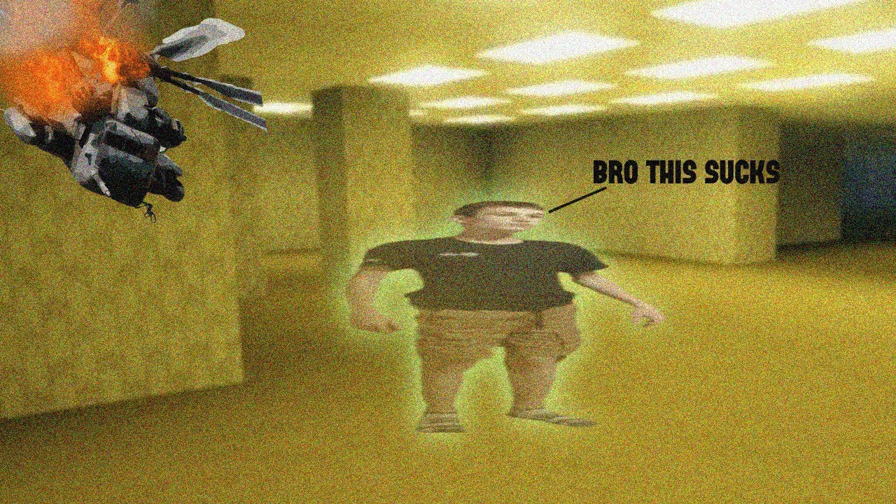 Backrooms games suck..