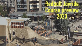 Crankworx Whistler 2023 Red Bull Joyride - slopestyle course preview