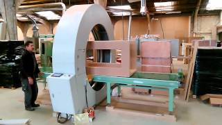Cabinet Furniture Orbital Stretch Wrapping Machine