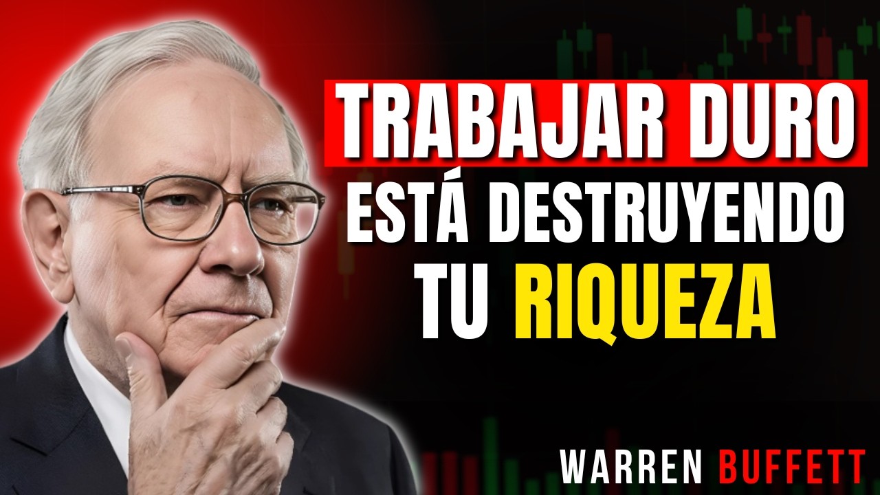 Trabajar DURO está Destruyendo TU RIQUEZA | Warren Buffett