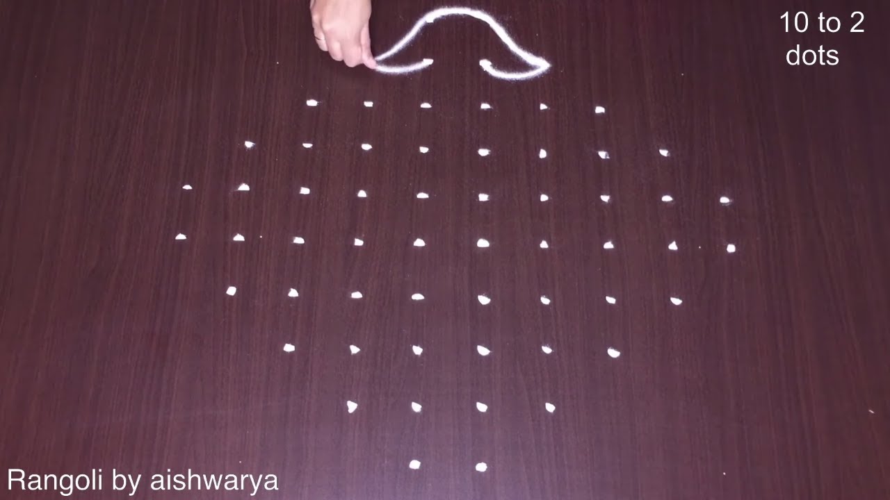 Beautiful and Creative Kolam