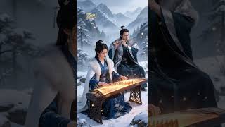 Serene Winter Stillness &amp; Calm | Chinese Zen Music – Guzheng, Flute &amp; Erhu in Snowy Mountains