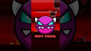 el medium demon mas facil de todo geometry dash #shorts