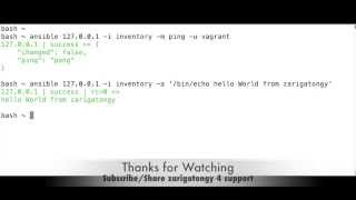 hello world with ansible getting started tutorial
