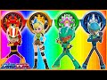 Dinocore game cartoon for kids  rainbow heroes  dinosaur animation robot