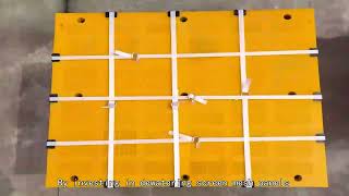 Durable Polyurethane Rubber Vibrating Screen Panels for Quarry Operations