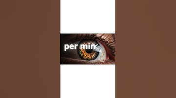 Do you know the approximative number of eye blinks per year ???             #shorts