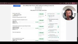 guided tour: Electronic Batch Record execution and review