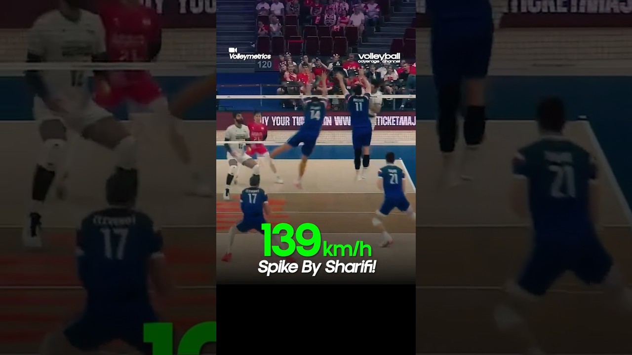 Fastest Spike in Volleyball History... 139 km/h