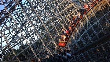 Lightning Racer (Thunder) - Hersheypark - Back Row (4K HD POV) - July 2024