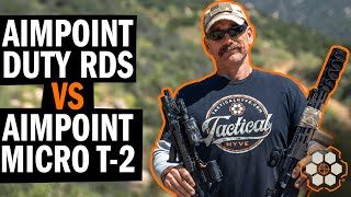 Aimpoint Duty RDS vs. Aimpoint Micro T-2 with Coch