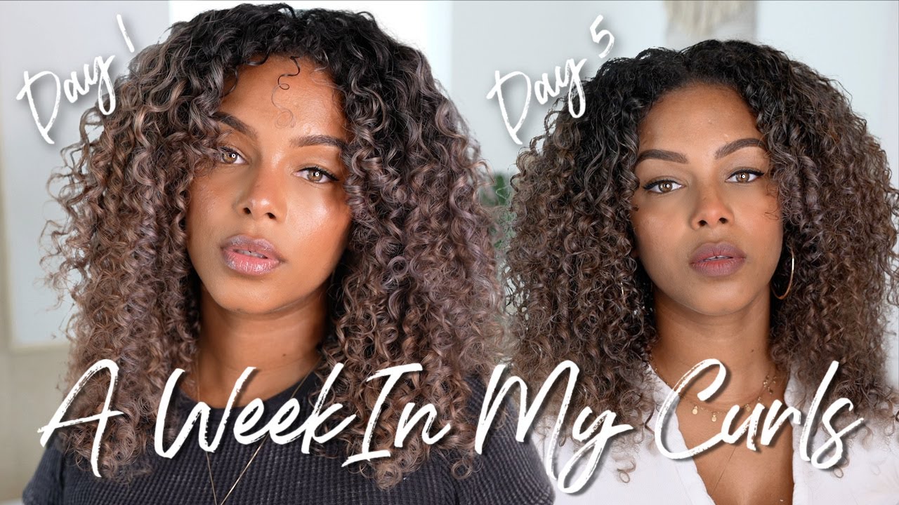 Неделя в моих кудрях | Уход за кудрями + 6 дней укладки