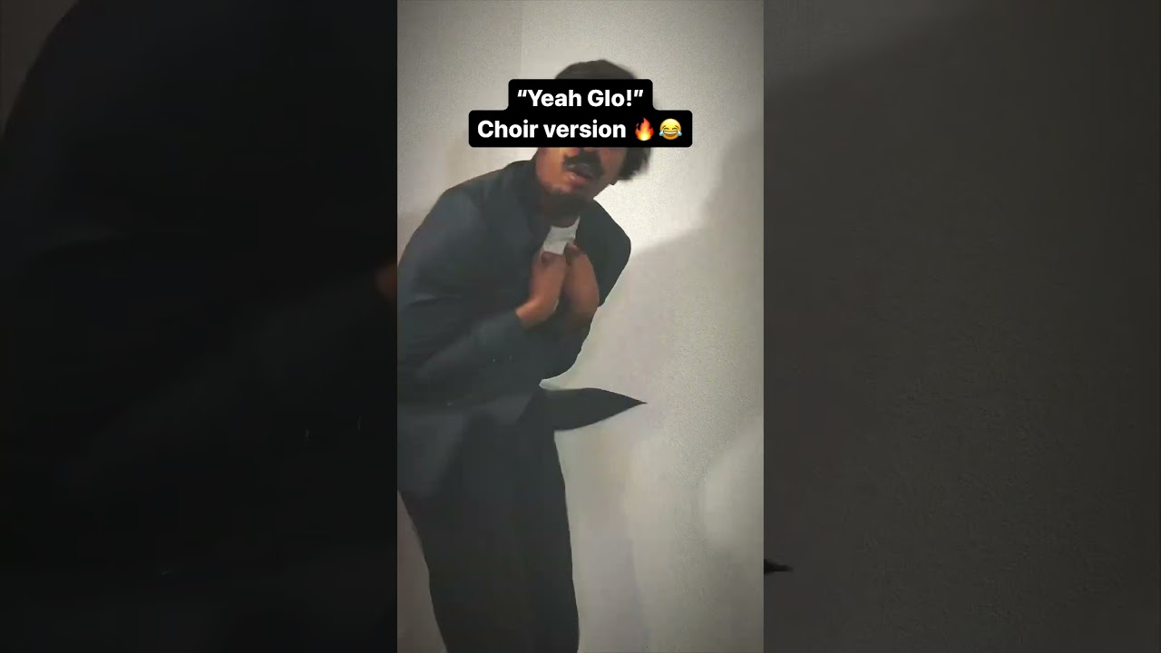 Mr. Johnson concert ￼performs ￼”Yeah Glo!” 😂🔥