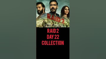 RAID 2 22 DAYS BOX OFFICE COLLECTION/ 22 DIN MEIN KITNE KAMAYE/ #RAID2 #ajaydevgan #riteshdeshmukh