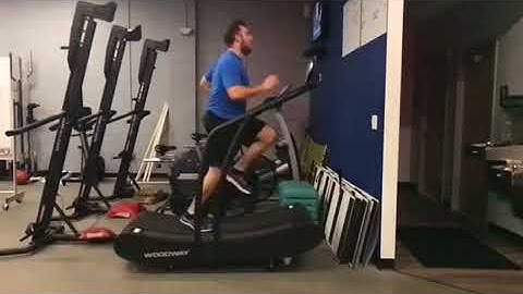 Woodway Curve Tempo Run