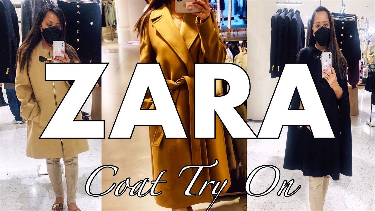 ZARA COAT TRY ON HAUL 2020 SHOP WITH ME | ZARA WINTER HAUL | ZARA SHOPPING VLOG | NEW IN ZARA