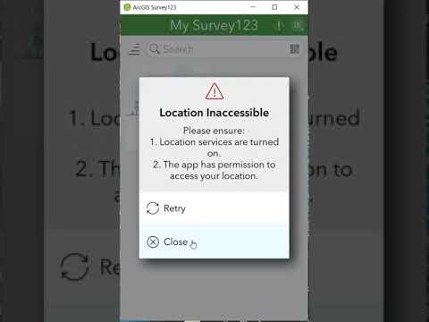 ArcGIS Survey123 Enterprise Setup and working offline