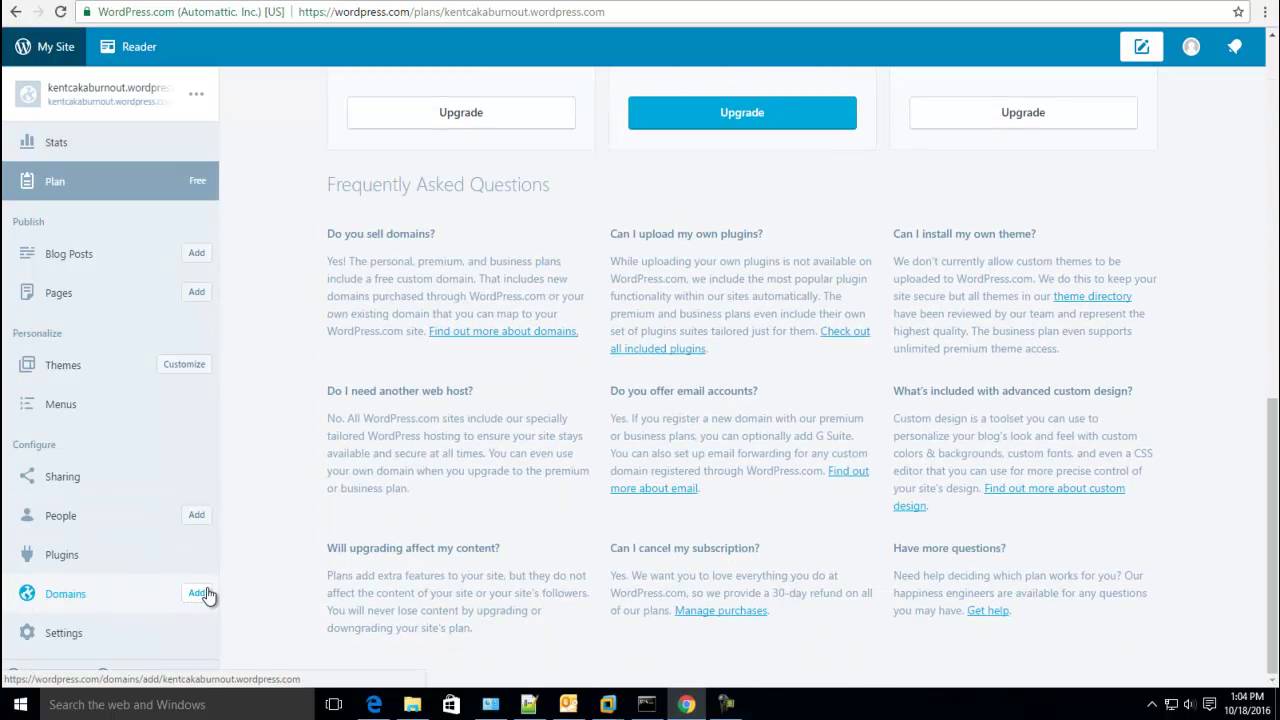 How To Wordpress.com Domain Mapping