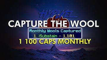Hypixel Capture The Wool | 1 100 CAPS MONTHLY